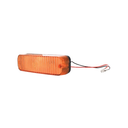 A & I Products Warning Light, LED, Amber 9" x3" x3" A-WL6025